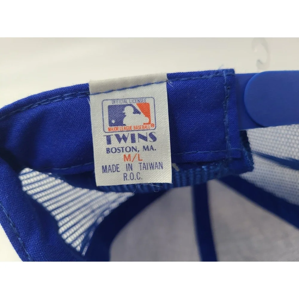 Vintage Milwaukee Brewers Twins‎ Enterprise Mesh Snapback (Seems Small) Hat Cap